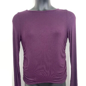 Chelsea Sky Long Sleeve Knit with Open Back Size M